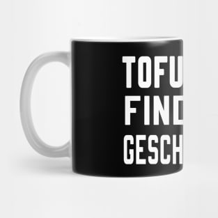 Tofu Witz Vegan lustig Mug